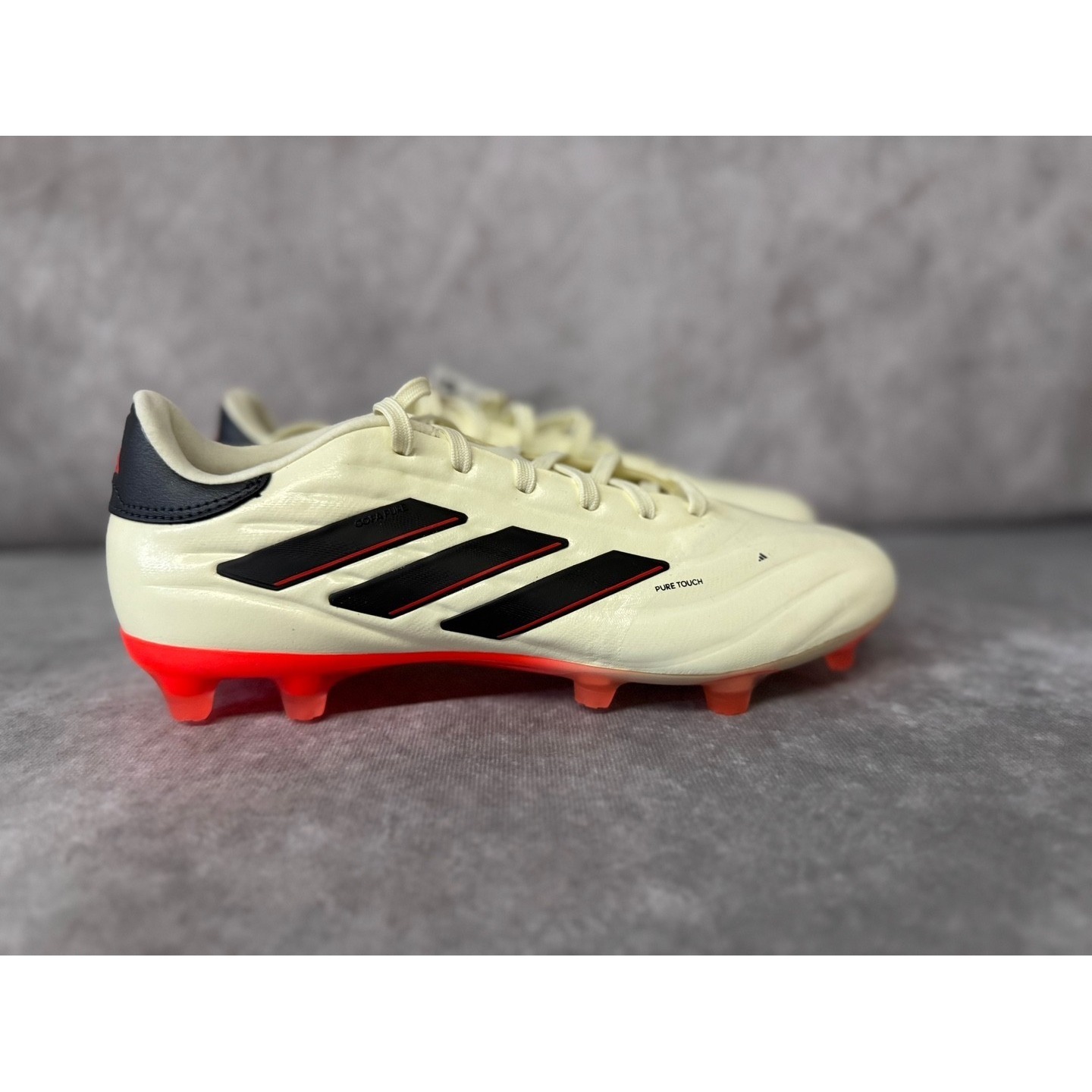 Adidas Copa Pure Ii Pro Fg Men 7 / Women 8 Ivory Black Red No Box